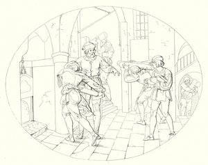 Illustration pour Lied von der Glocke de Schiller - Friedrich August Moritz Retzsch