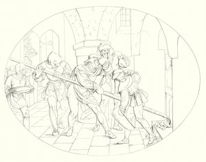 Illustration pour le Lied von der Glocke de Schiller, ou Le Chant de la Cloche (gravure) - Friedrich August Moritz Retzsch