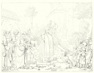 Illustration pour Le Chant de la Cloche de Schiller - Friedrich August Moritz Retzsch