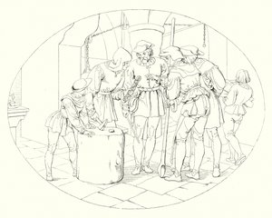 Illustration pour Le Chant de la Cloche de Schiller - Friedrich August Moritz Retzsch