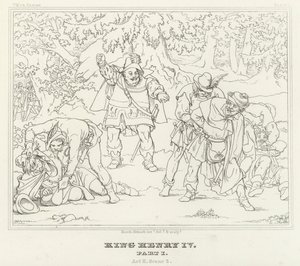 Le Roi Henri IV, Partie I, Acte II, Scène 2