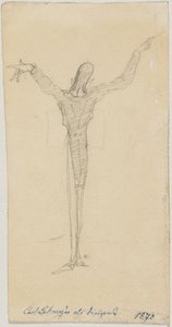 Caricature de Carl Lahmeyer en chef d