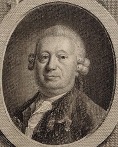 Portrait du compositeur Johann Heinrich Rolle 1716-1785, 1780 - Friedrich Christian Gottlieb Geyser