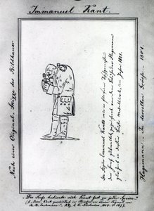 Kant mélangeant de la moutarde, 1801 - Friedrich Hagemann
