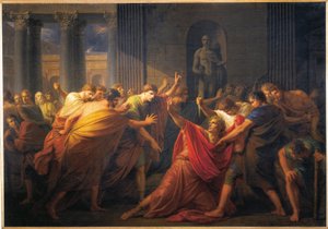 Autriche, Vienne, Le meurtre de César - Friedrich Heinrich Fuger