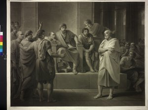 Socrate devant les juges - Friedrich Heinrich Fuger