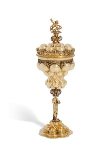 Coupe et couvercle, Nuremberg, fin XVIe siècle - Friedrich Hillebrandt
