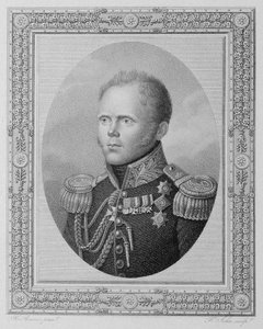 Portrait du Grand-Duc Constantin Pavlovitch de Russie 1779-1831, premier quart du XIXe siècle - Friedrich John