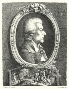 Friedrich Schiller, poète, dramaturge et philosophe allemand (gravure) - Friedrich Kirschner