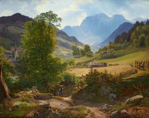 La Ramsau près de Berchtesgaden - Friedrich Loos