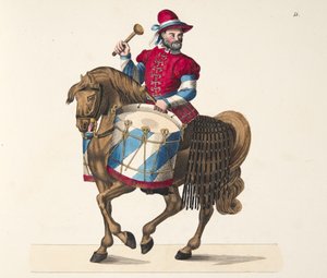 Tambour à un tournoi, planche de 