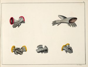 Gants, planche de 
