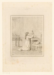 Fille avec poupée