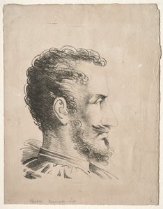 Profil de tête - Friedrich Wilhelm Reuter