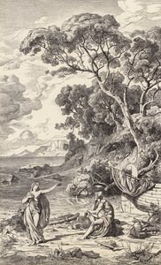 Ulysse et Calypso (gravure)