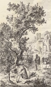 Ulysse visitant son père Laërte - Friedrich the Elder Preller