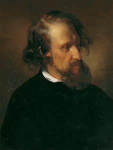 Le peintre Josef Kriehuber - Friedrich von Amerling