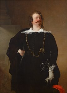 Bourgmestre flamand (Baron Pfuel ?) - Friedrich von Amerling