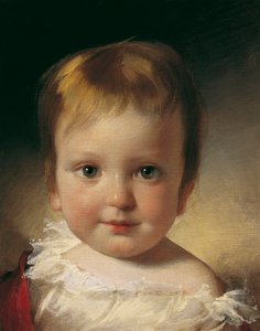 Baron Alexander Vesque von Püttlingen enfant - Friedrich von Amerling