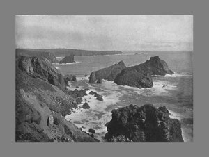 Old Lizard Head et Kynance Cove, c1900