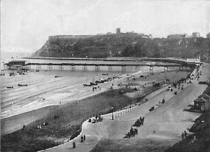 Scarborough : Baie Nord, vers 1896
