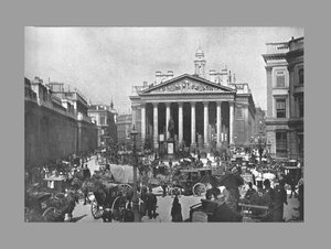 La Bourse royale, Londres, vers 1900 - Frith and Co