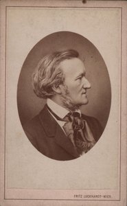 Portrait du compositeur Richard Wagner 1813-1883, c. 1875 - Fritz Luckhardt