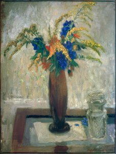Nature morte avec un bouquet de fleurs de prairie