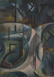 Paysage dans le parc - Fritz Stuckenberg