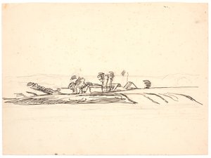 Paysage avec une ferme - Fritz Syberg