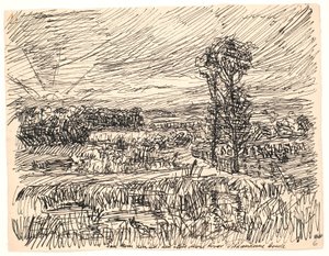 Alors il est sorti dans le grand marais où vivaient les canards sauvages - Fritz Syberg