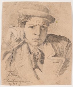 Autoportrait - Fritz Syberg