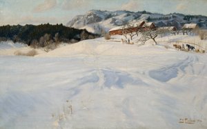 Ferme de Fleskum - Fritz Thaulow