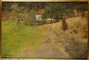 Fenaison, Stord, 1889 - Frits Thaulow