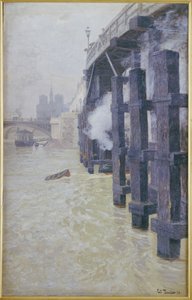 La Seine en décembre, 1893