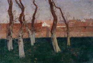 Le Jardin Clos, 1893 - Frits Thaulow