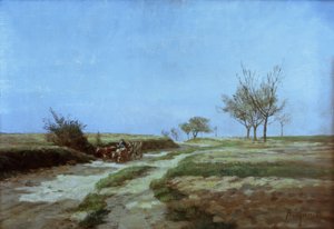 Ambiance printanière - Fritz Wucherer