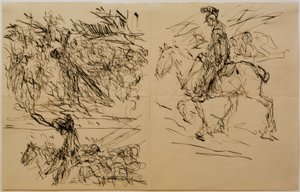 Études pour "Golgotha" - Fritz von Uhde