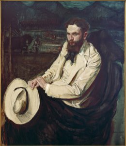 Portrait du poète Leopold Staff - Fryderyk Pautsch