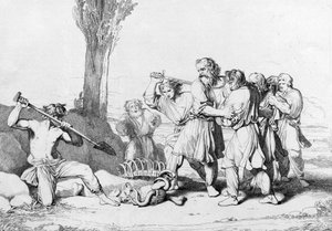 La mort du grand-duc Oleg, avant 1839