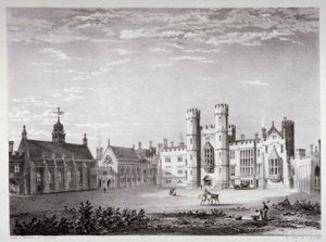 Palais de Lambeth, Londres, vers 1830 - GF Bragg