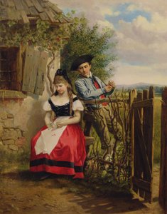 Des fleurs pour son amoureux - G.F. Krenn