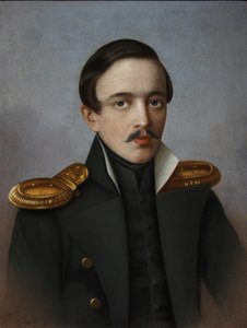 Portrait du poète Mikhaïl Lermontov 1814-1841 - G.F. Krylov