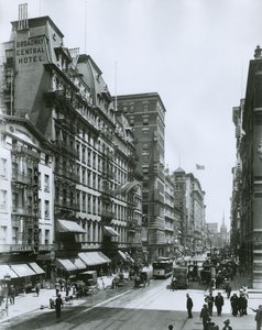 Broadway regardant vers le nord depuis Bond Street, New York - G.P. Hall und Sohn