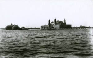 Ellis Island, port de New York, 1903 - G.P. Hall und Sohn