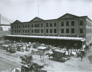 Marché aux Poissons de Fulton, New York - G.P. Hall und Sohn