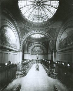 Intérieur de la National Park Bank, New York, 1910 - G.P. Hall und Sohn