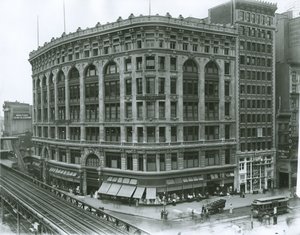 Magasin Saks et Compagnie, New York (photo en argent gélatine)