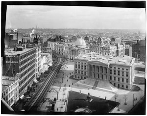 Brooklyn : vue en hauteur de l
