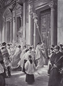 Une coutume de Carême, Rome